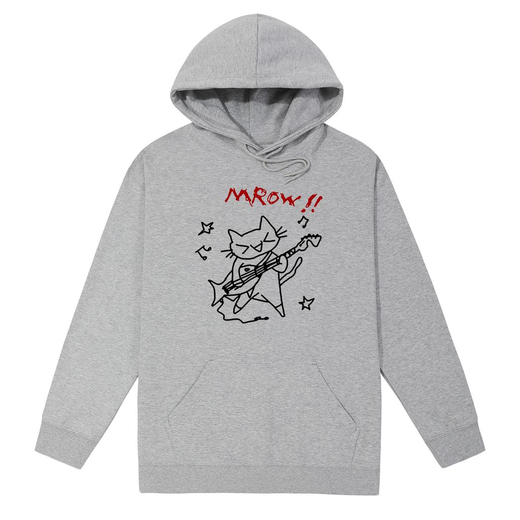 Rock Cat Guitar Vintage Hoodies Sweatshirts Music Boys Girls Sweater Clothes Men Women Unisex Cotton Popular Fashion
