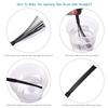 6pcs For Filters Side Brushes For MD16192 MD18500 MD18501 MD19500 MD19510 MD19511 Household Vacuum Cleaner Accessories