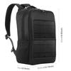 14W Solar Panel Powered Solar Charging Rucksack with Dual USB Waterproof Nylon Outdoor Large Capacity Travel Bag for Hiking and Mountaineering