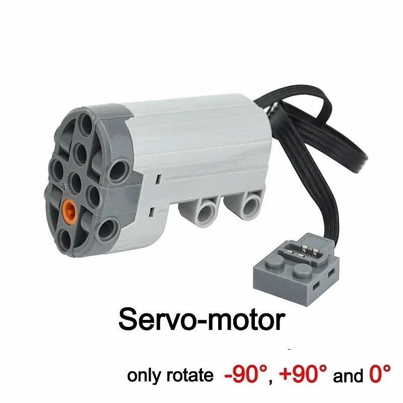 MOC Power Function Technische Teile Motor Servo Verstärkter Motor Bausteine Multi Hochgeschwindigkeits PF Sets Ziegelsteine Spielzeug DIY Motor