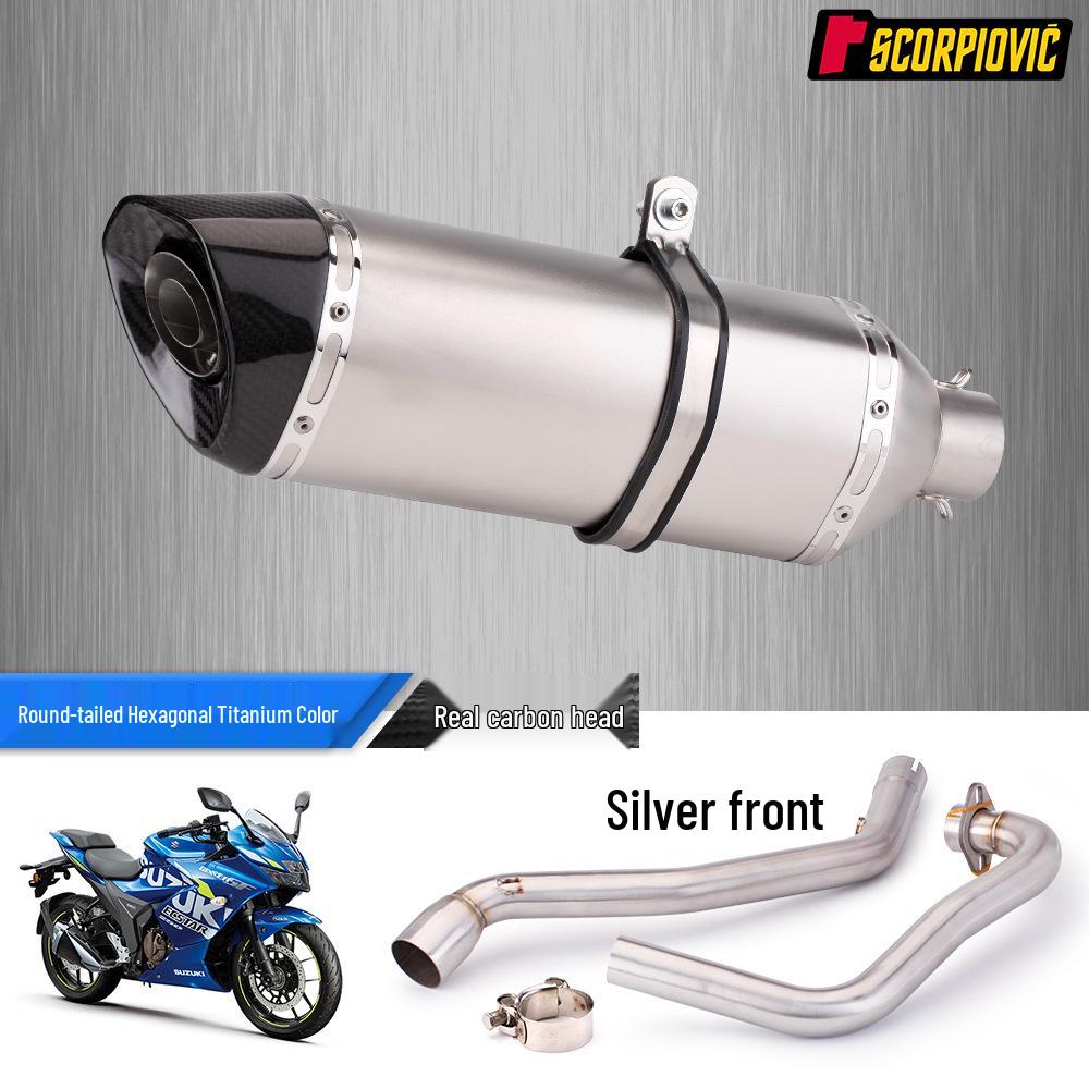 GIXXER250 Non-Destructive Front Exhaust Pipe