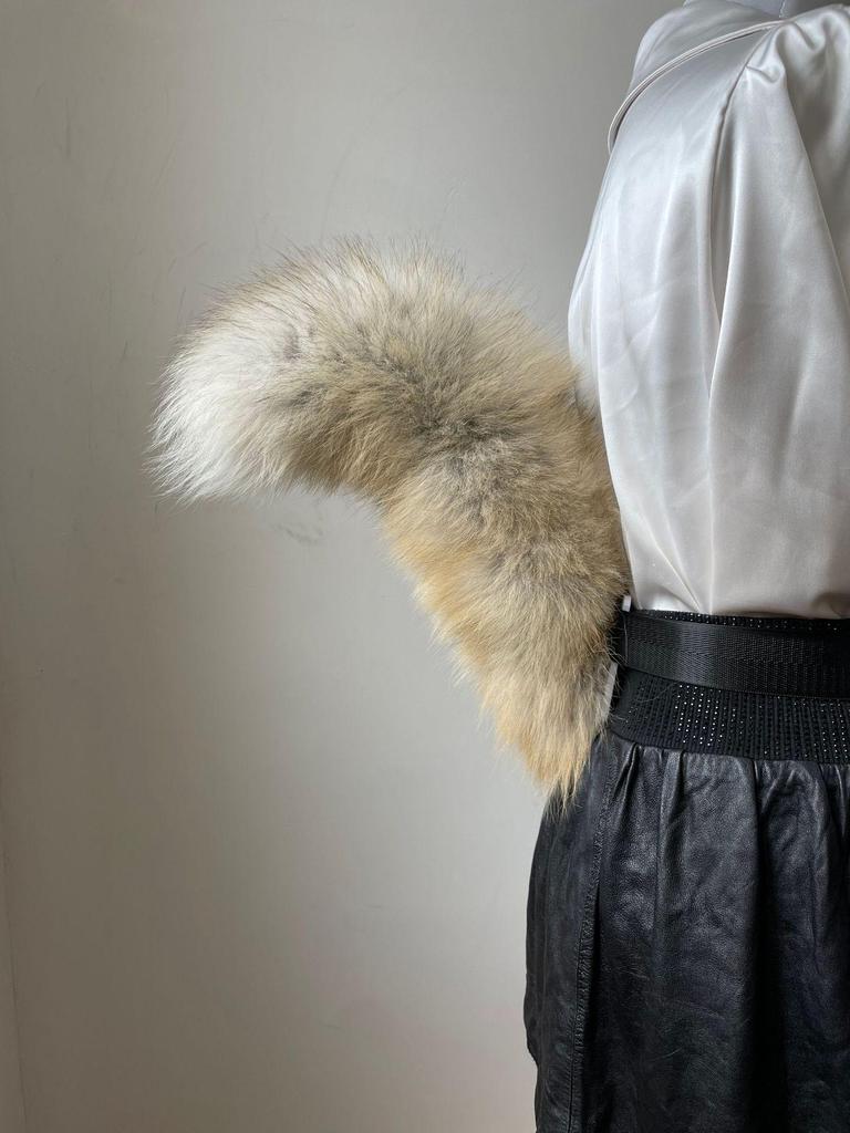 Fox Cat Teasing Cosplay Fur Tail - DIY Styling & Waist Decoration Props