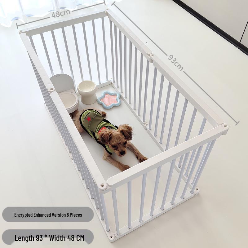 Meng Xiao Bao Indoor Pet Fence & Gate for Small To Medium Dogs and Rabbits