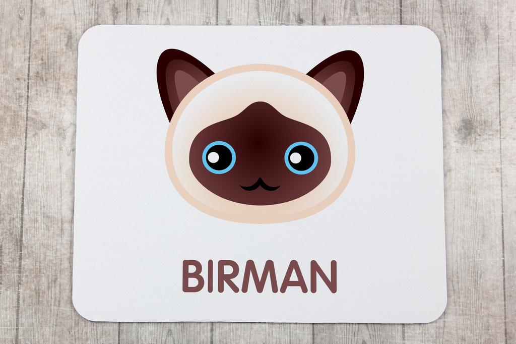 Birman - mouse pad by Art-Dog brand