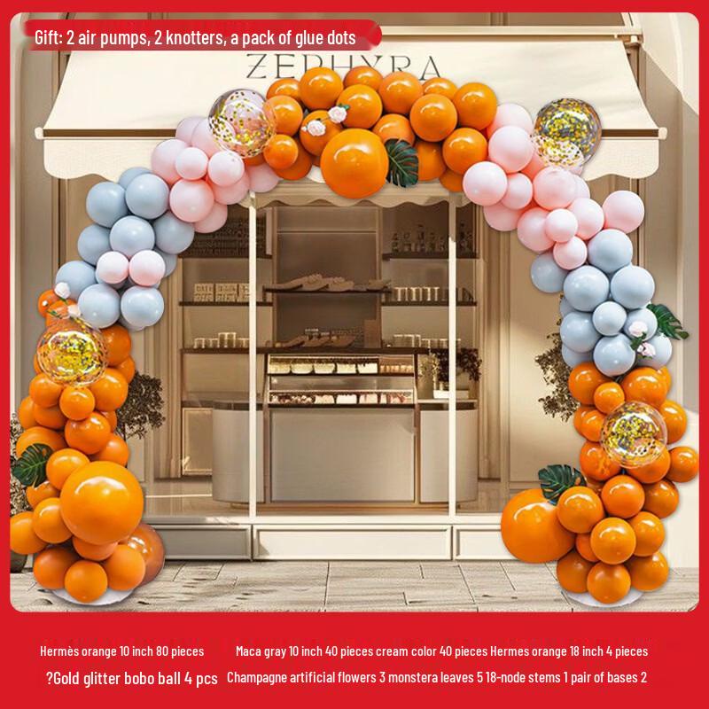 Artificial Flower Balloon Arch