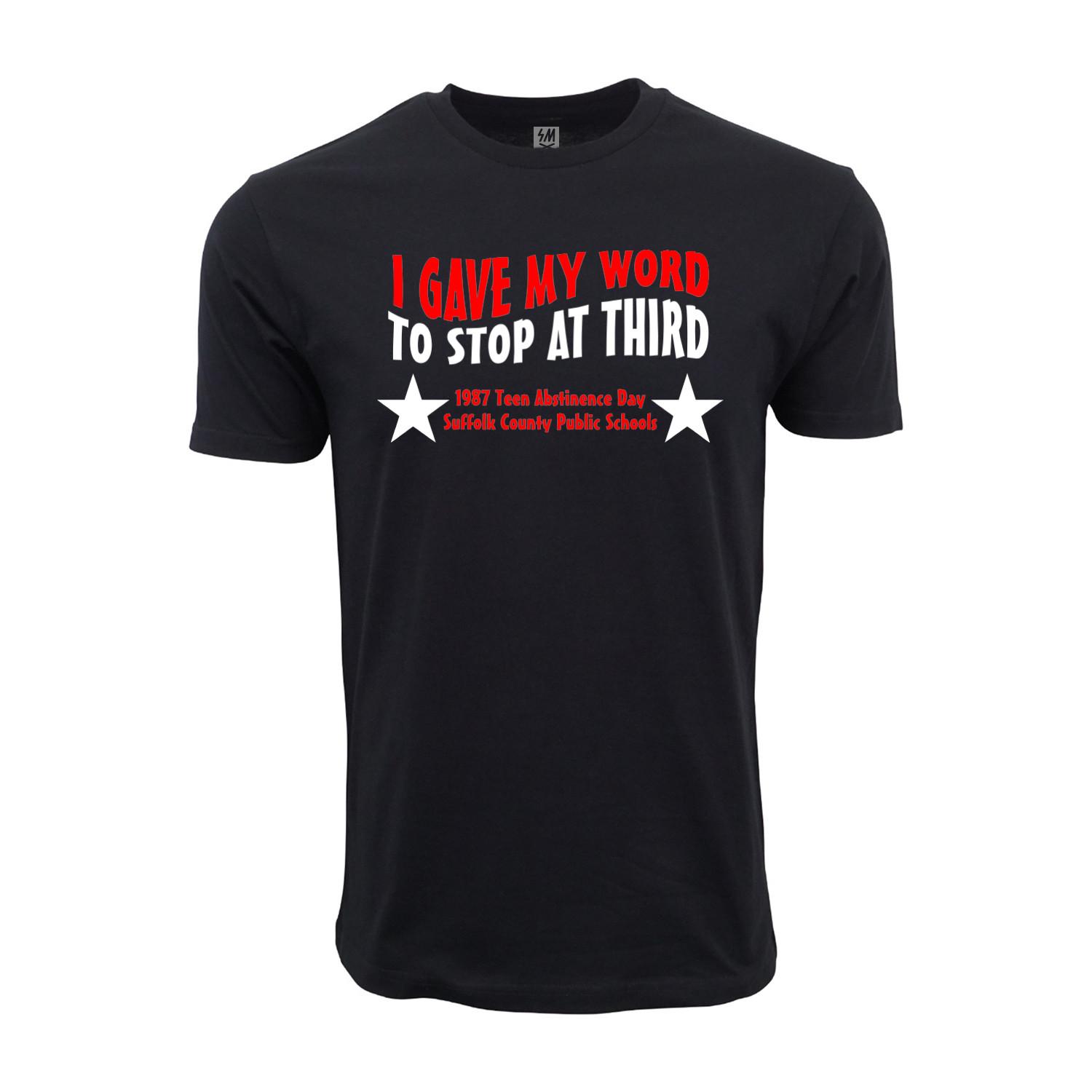 Abstinence Graphic T shirt XXXL