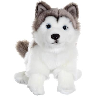 Husky Dog Plush - GIPSY TOYS - Sitting, 25 Cm