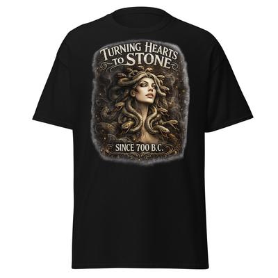 Medusa T-Shirt | Gothic Snake Hair, Dark Feminine Tee