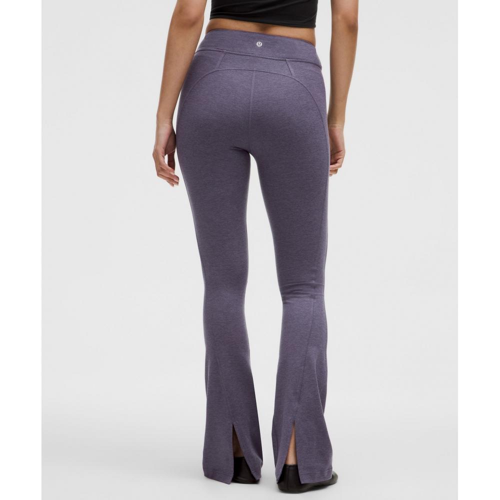 Lululemon Softy Suedey Split Hem High Rise Mini Flare Pant  Regular Nightfall Nightfall