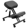 Ergonomic Kneeling Chair with Wheels, Mobile X-Shaped Posture Knee Chair with Adjustable Height & Thick Foam Cushions, Natural Relief for Neck or Back