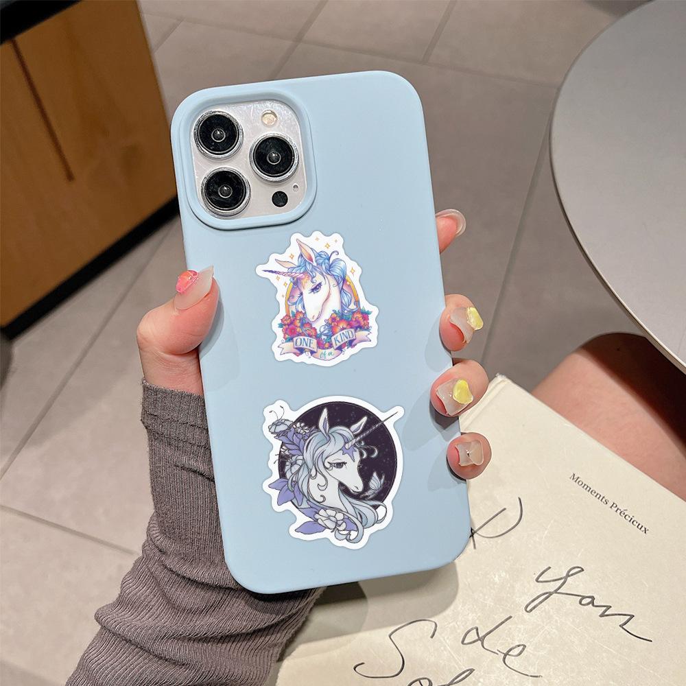 60 New The Last Unicorn Graffiti Stickers DIY Decorative Notebook Guitar Waterproof Stickers