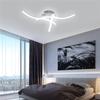24W 18W Dimmable Moden LED 3/4 Light Ceiling Lamp Pendant Chandelier 1400LM Kitchen Bedoom with Remote Control