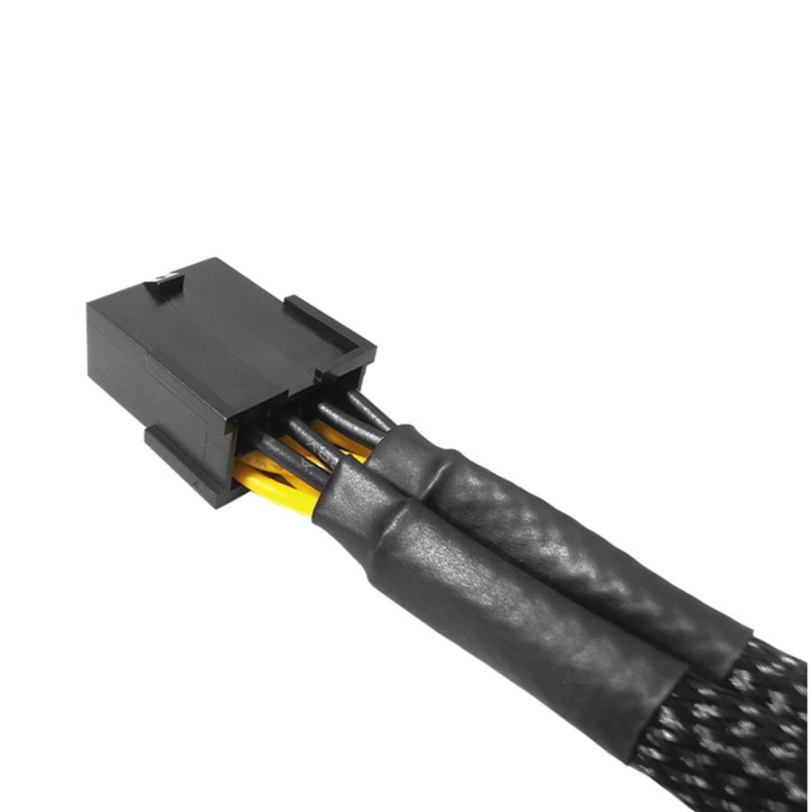 10Pcs 22cm GPU PCIE 8 Pin Female To Dual 2X 8 (6+2) Pin Male Power Adapter Cable