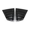 Side Window Louver Cover for Mazda 3 Axela Sedan   -25 Glossy Black