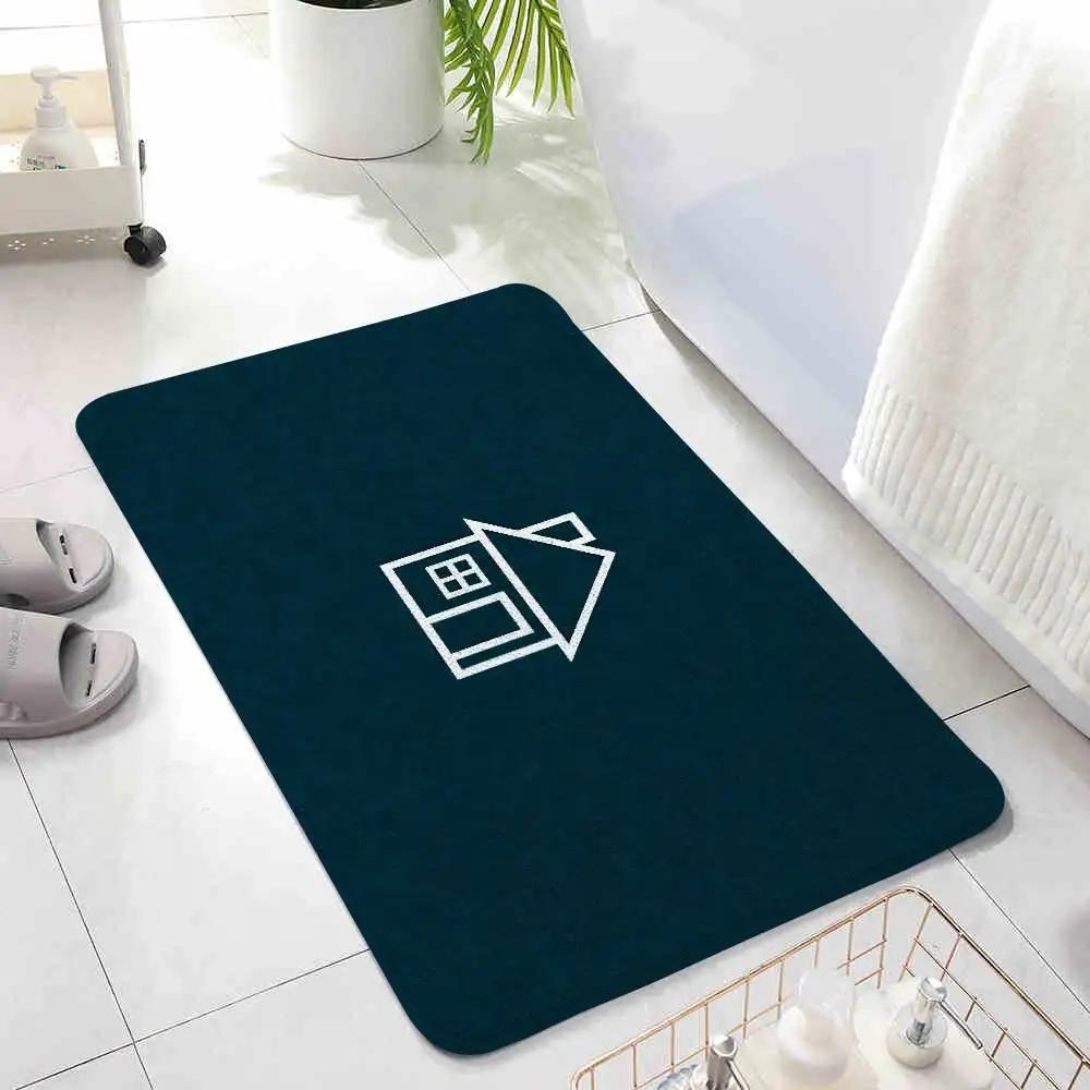 The N-Neighbourhood NBHD Floor Mats Home Laundry Rug Carpet For Living Room Lounge Area Anti-slip Foot Mat Entrance Doormat