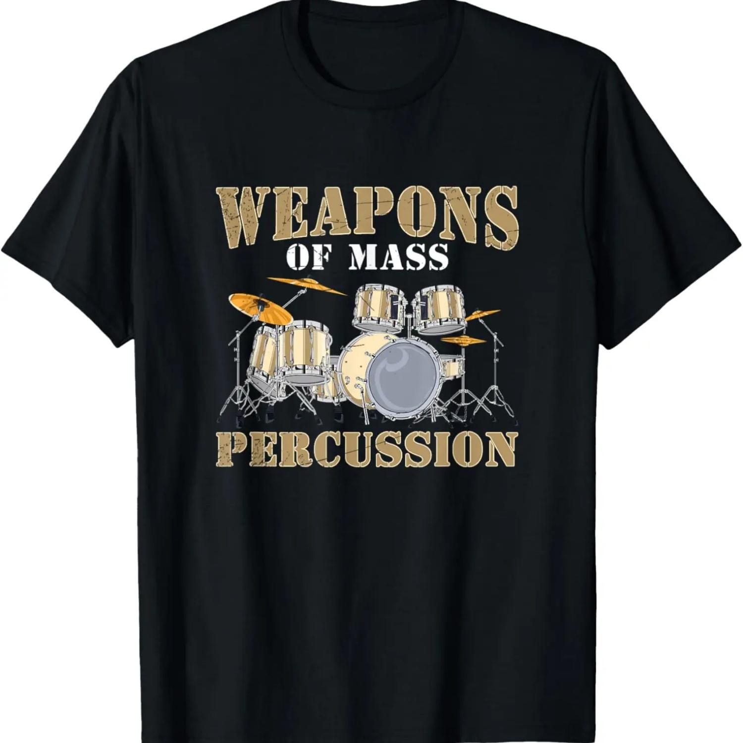 

Retro Drummers Drum Kit for Percussion Drumming T-Shirt XXXXXL чорний