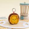 Cute Snack Keychain Miniature Bag Delicate Decoration New Plush Food Pendant  Backpack Decoration