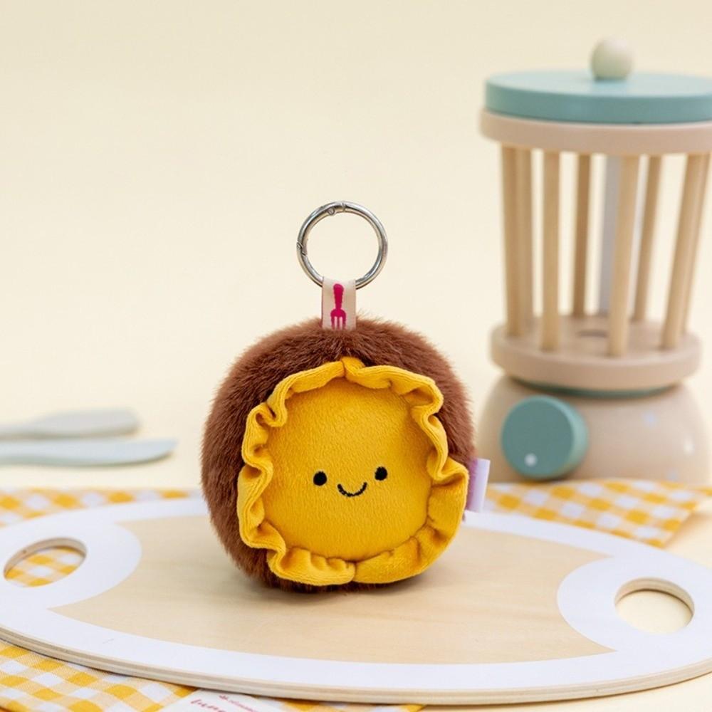 Cute Snack Keychain Miniature Bag Delicate Decoration New Plush Food Pendant Backpack Decoration