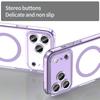 Luxury Transparent Wireless Charging Magnetic For Magsafe Case For iPhone 17 16 15 Pro Max 14 Plus 17E 16E Shockproof Hard Cover