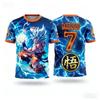 Popular Animal Dragon Ball Goku Football Superstar Messi Joint Jersey for Summer 2026 Adult and Children Sports Shirt