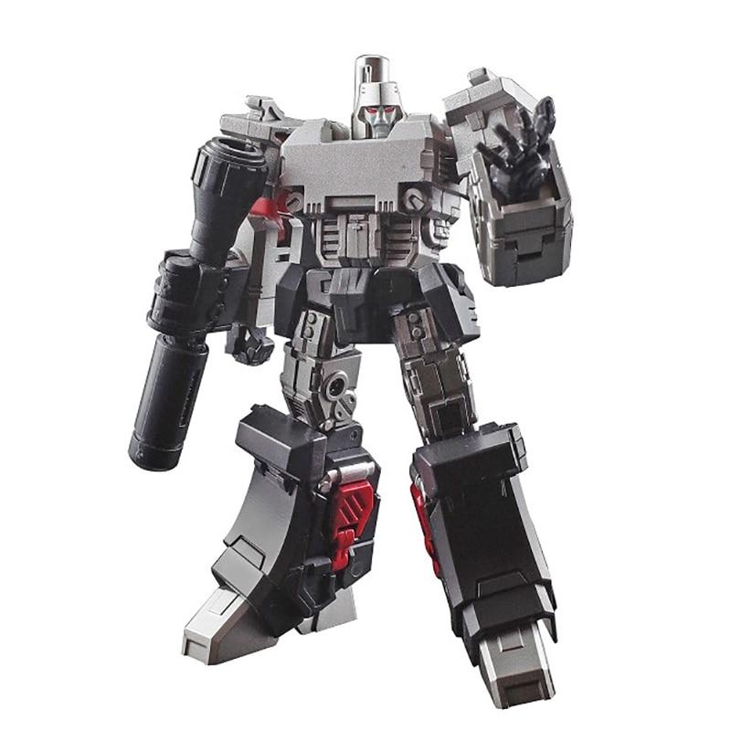 Transformation Action Figure Toy The Tyrant Mini Model 11cm Abs Statue Deformation Car Robot Figma