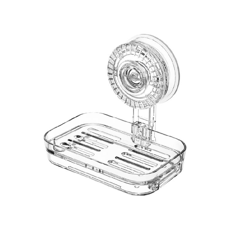 Practical Soap Storage Solution Wall Mounted Soap Dish with Drainage Holes for Clean and Accessible Bathroom Environment