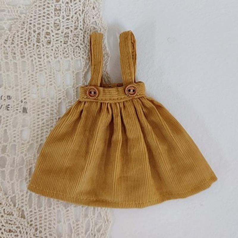

New Blyth Lace Shirt Girl Skirt Princess Dress Corduroy Strap Dress Multi Color for Licca Ymy Azones Ob24 Ob27 Az Doll Gift Blyth size