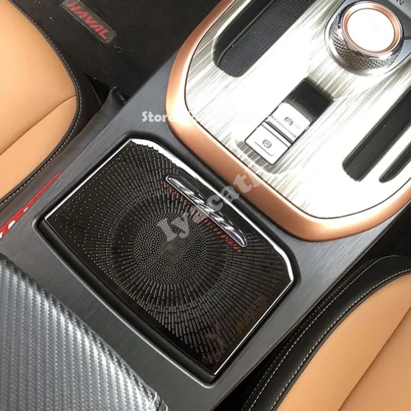 For Haval Jolion    Front Door Handle Speaker Center Control water Storage Box Air AC Vent Decor horn Cover Trim