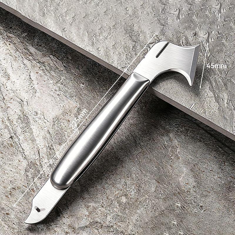 Professional Tile Gap Repair Hook Knife Stainless Steel Ceramic Tile Gap Cleaner Scraper Floor Nail Pullers Motorcycle Hand Tool