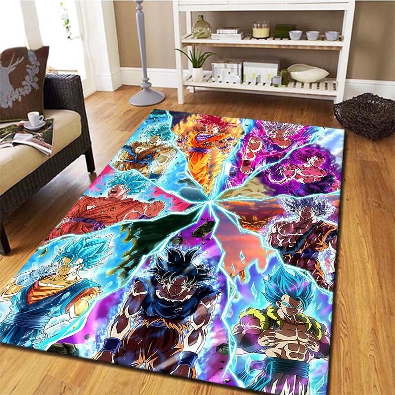 Dragon Ball Super Carpet Rug For Living Room Bedroom Home Sofa Decoration,kids Play Nonslip Floor Mat