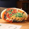 Wanghong Zibo BBQ Plush Food Pillow - Creative Douyin-Style Prank Prop