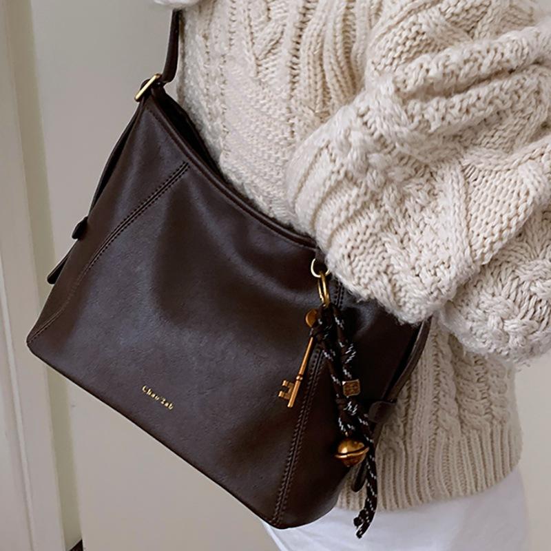 Tote Bag New Fashion Women's Bag Bucket Bag Autumn and Winter Casual Large Capacity Shoulder Bag