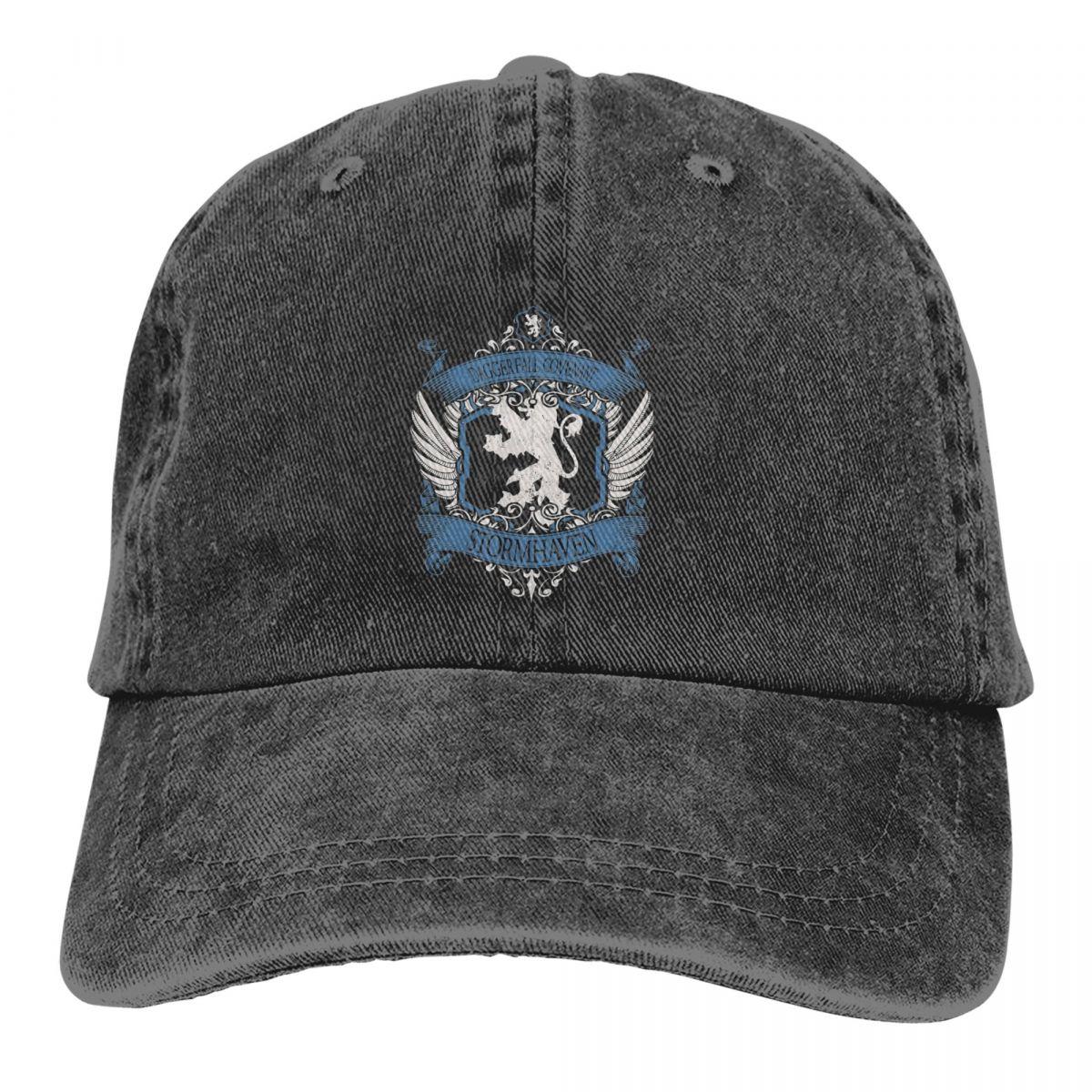 

Постиранная бейсболка унисекс, кепки Covenant Trucker Snapback, шляпа для папы, шляпы для гольфа The Elder Scrolls V Skyrim