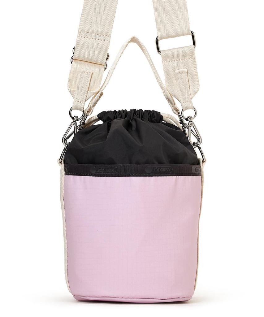 Shoulder Bag SM DRAWSTRING BUCKET 3040 Lilac Gray Sandbarcode [LeSportsac] [Official] / / /