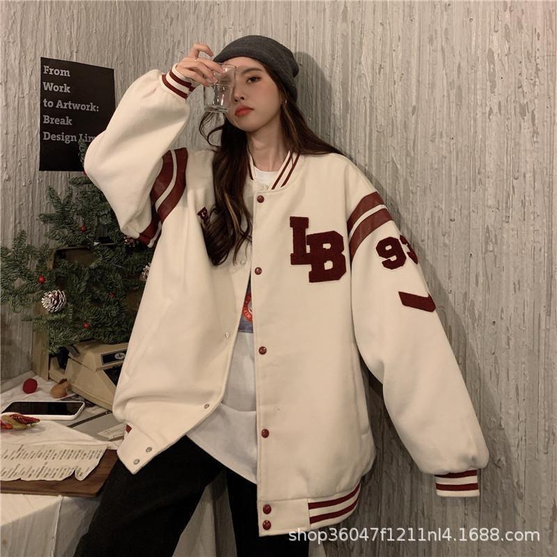 Baseball Jerseys Women's Cardigans Hoodies Jackets Tops