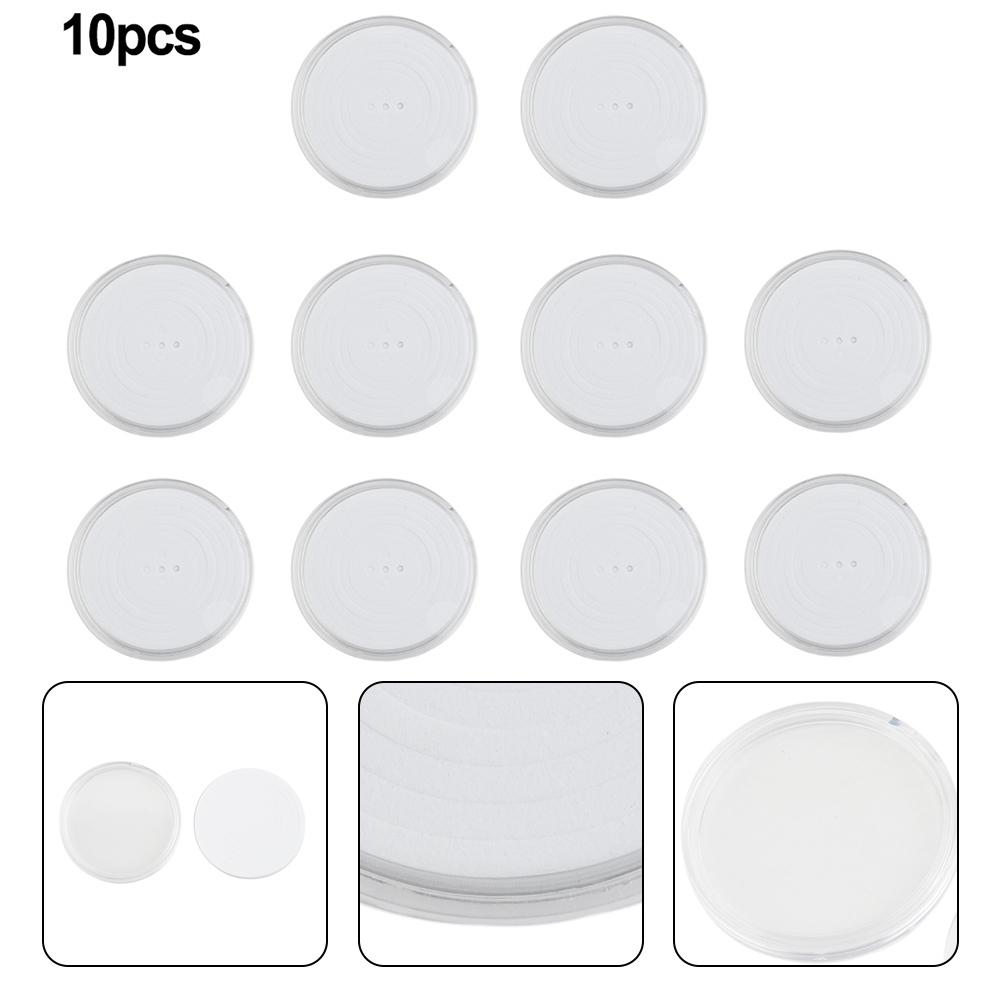 PS Round Coin Capsule Container Case Storage Box Holder For 20 ~ 40mm 5*5*0.5cm