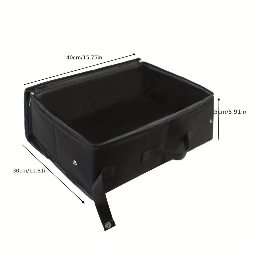 Cutie pliabilă și portabilă pentru așternut pentru pisici Cutie pentru așternut pentru pisici, cu capac și mâner, anti-stropire, rezistentă la scurgeri.