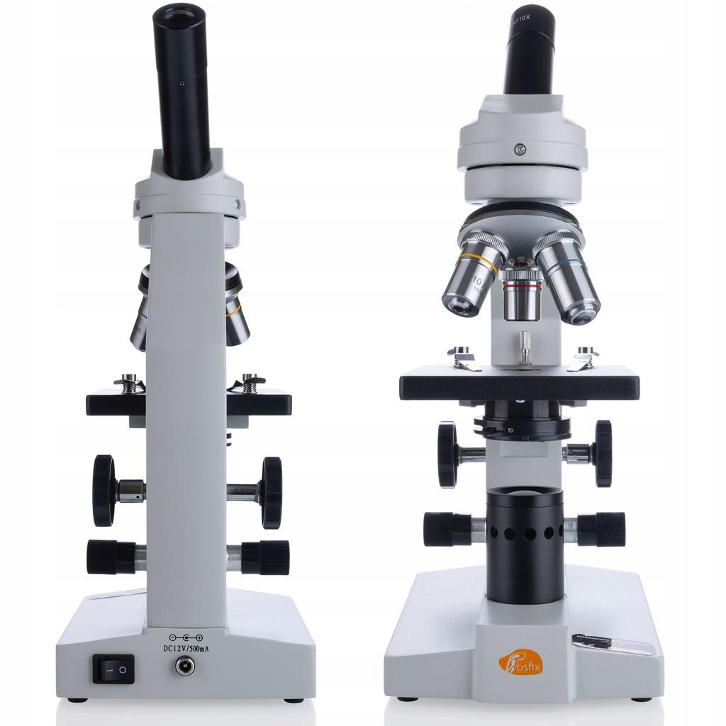 Uran Pro Mbup Biological Microscope With A Set Of Preparations For Observation