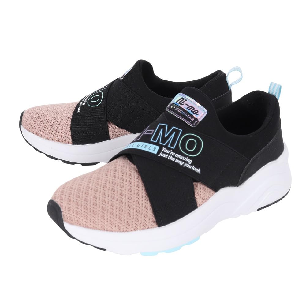 

Moonstar NM J085 2E Girls Sneakers, Beige, 19.0 cm,