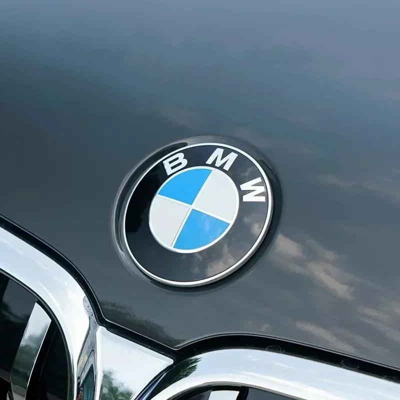 

82 мм/74 мм Значок на капот и багажник, 2 штифта, для BMW G01 G30 F11 F15 F31 F34 E36 E39 E46 E60 E87 E91 X5 E70 X6, Наклейка на автомобиль 74mm