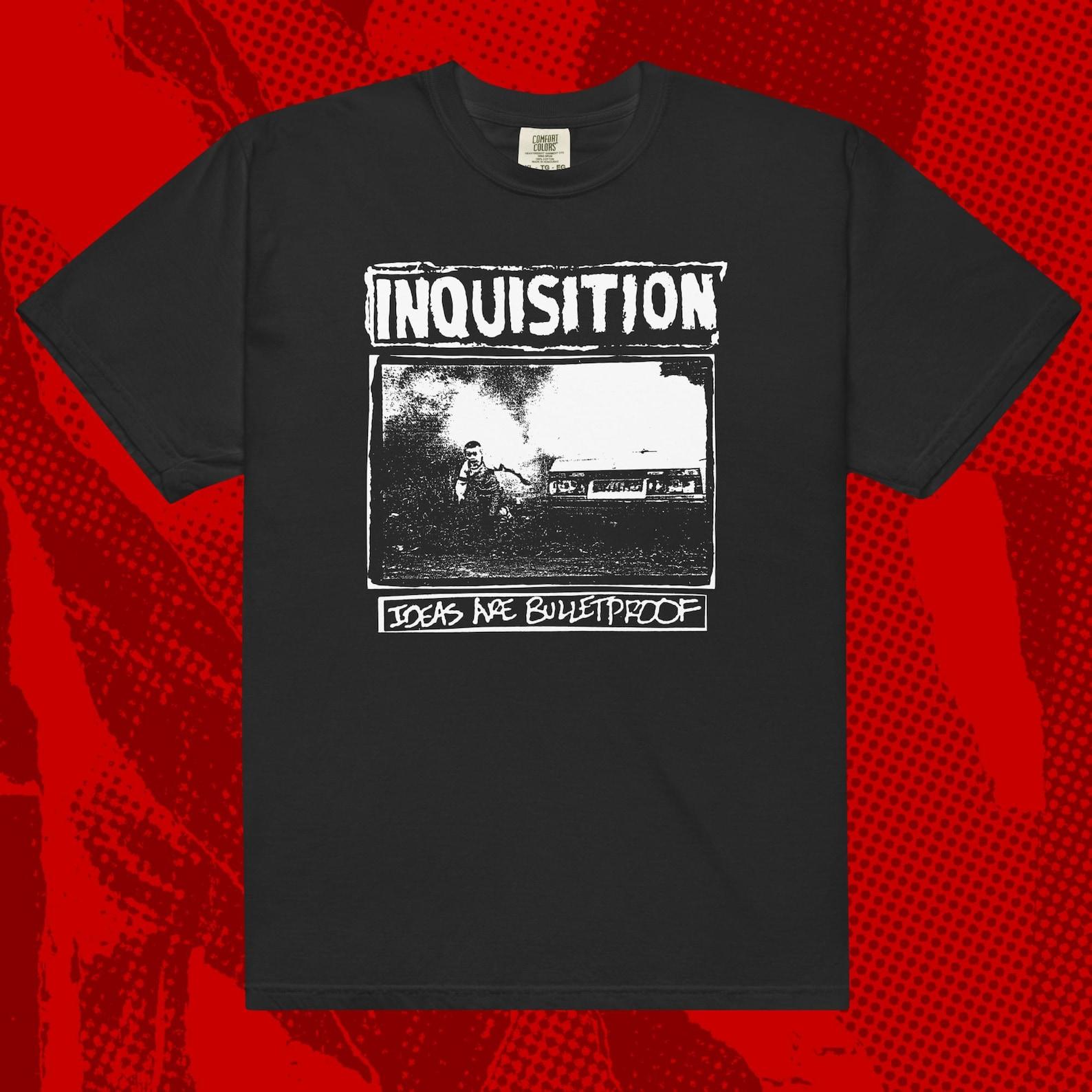 Inquisition Ideas Shirt | Punk Hardcore Strike Anywhere Kid Dynamite Avail S