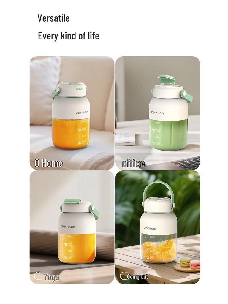 Portable Wireless Multi-Functional Juicer with Type-C Socket