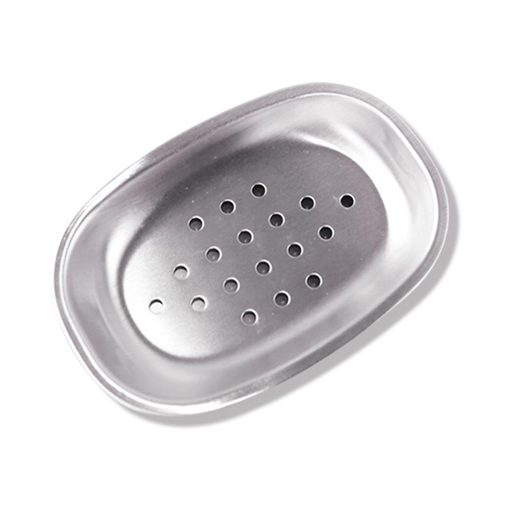 Leeseph Stainless Steel Soap Holder Soap Dish Tray Kitchen Bathroom Sink Countertops To Store Soap Sponges Scrubbers