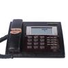 CHINO-E S036 Genuine Leather Corded Landline Phone CN Plug (adapter Included)