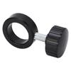 25mm Microscope Pillar Bar Adapter Exquisite Appearance Compact Structure for Laboratories Schools Sample Observation