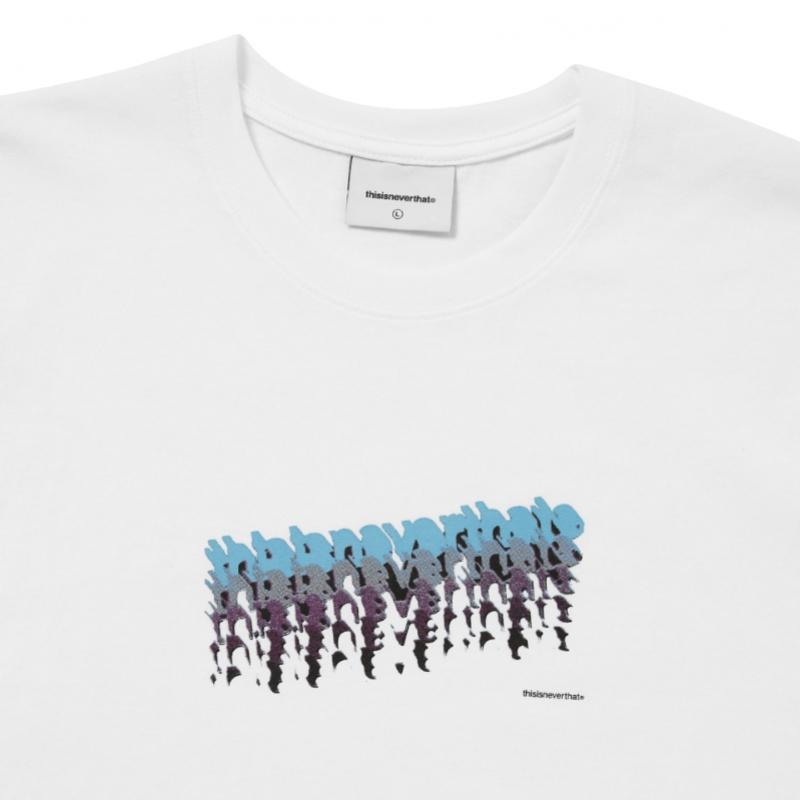 Dieses ist nie das verwirrte Logo-T-Shirt Weiß