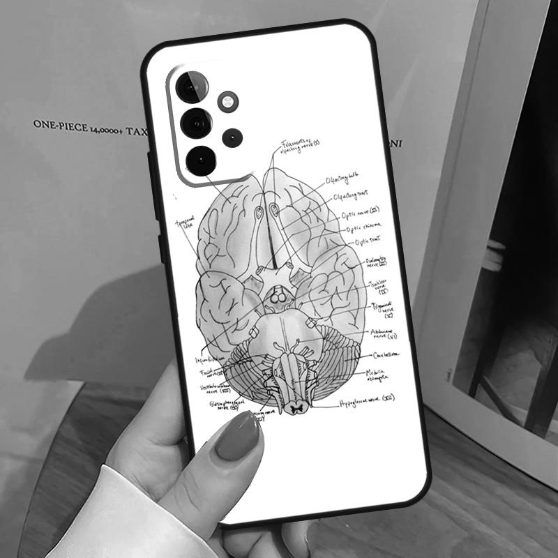 

Чехол для телефона Анатомия Мозга для Samsung Galaxy A32 A52 A12 A53 A33 A23 A13 A54 A34 A14 A51 A15 A25 A35 A55 Samsung A55