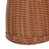 1.5L Capacity Insulated Coffee Pitcher Handwoven Rattan Body Woven Rattan Carafe  For Coffee Shop