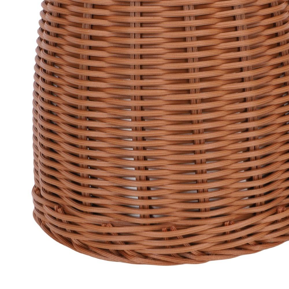 1.5L Capacity Insulated Coffee Pitcher Handwoven Rattan Body Woven Rattan Carafe For Coffee Shop