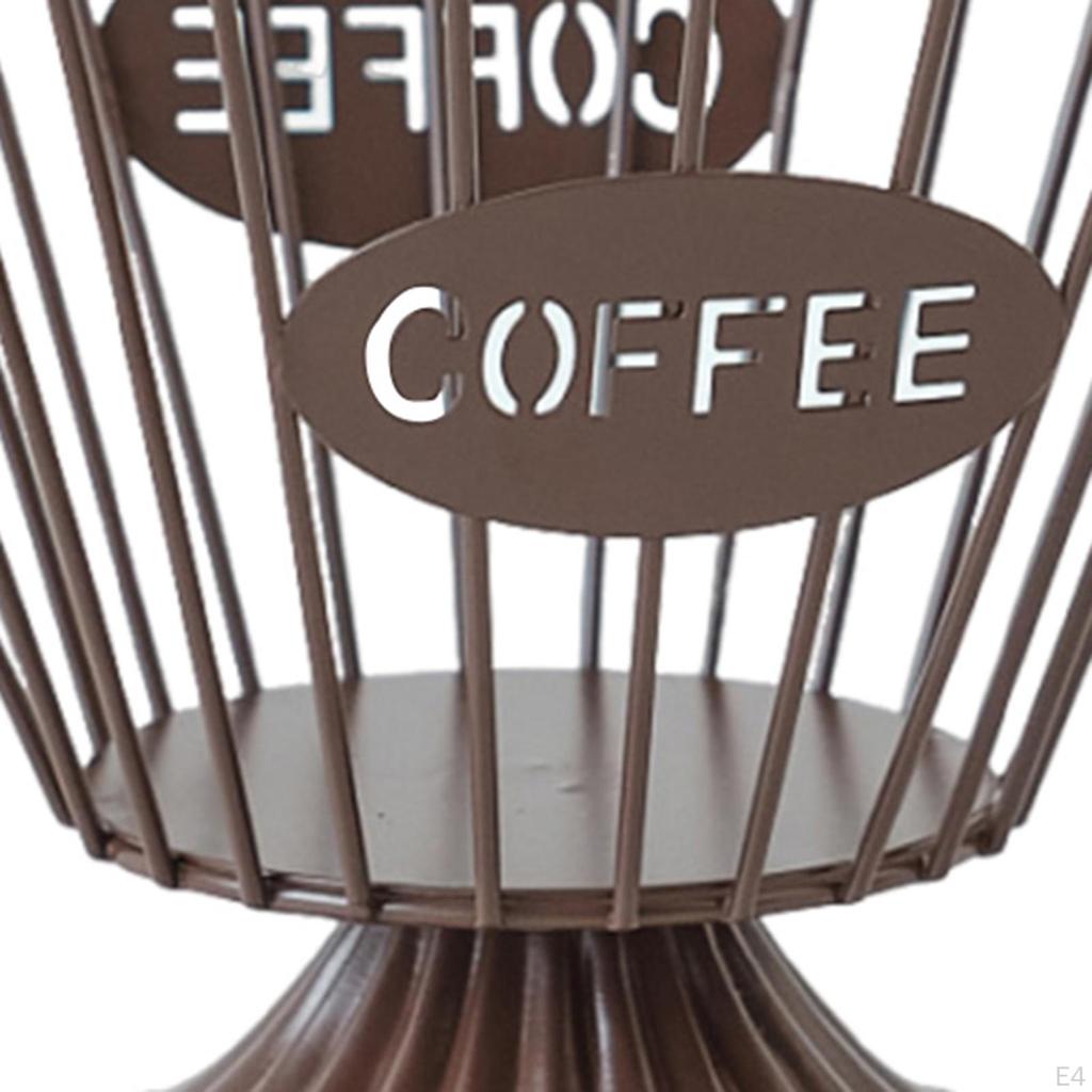 Capsule Holder Coffee Accessories, Basket Portable Sturdy Pod Storage Rack